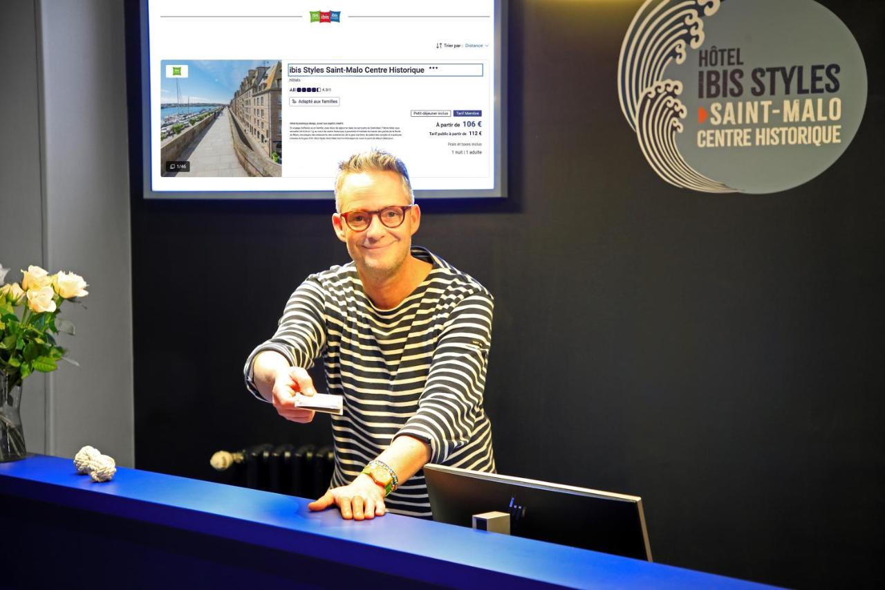 מלון Ibis Styles Saint Malo Centre Historique מראה חיצוני תמונה